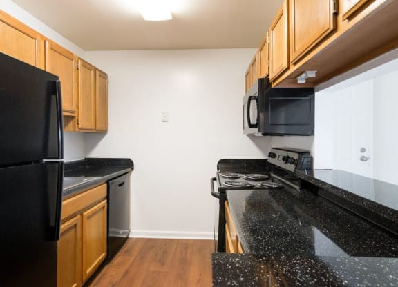 Fully Equipped Kitchen  at Elme Leesburg, Leesburg, VA, 20176
