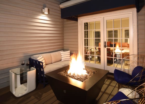 Outdoor Sitting Area at Elme Alexandria, Virginia
