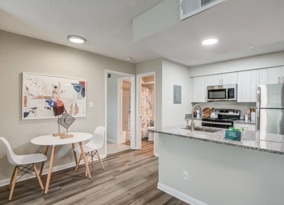Kitchen and Dining Room at Elme Herndon, Herndon, Virginia