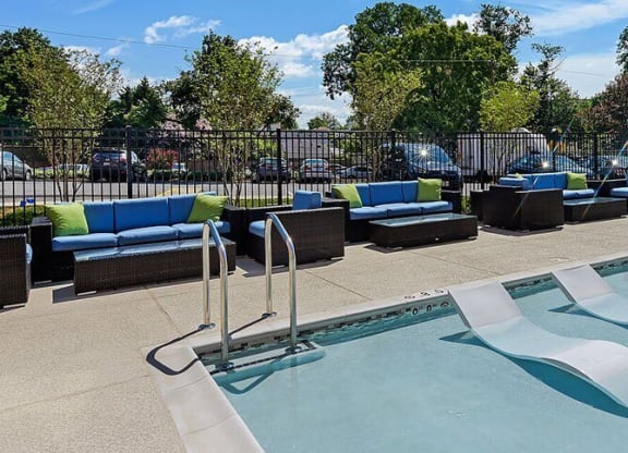 Pool at Wellington Apartments, Arlington, VA