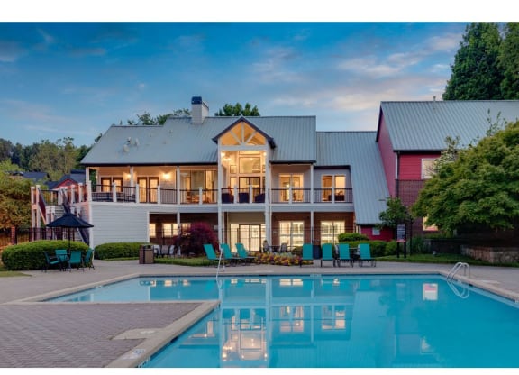 Pool area at Elme Druid Hills, Georgia, 30329