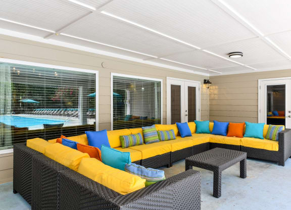 Sitting area at Elme Sandy Springs Apartments, Atlanta, GA