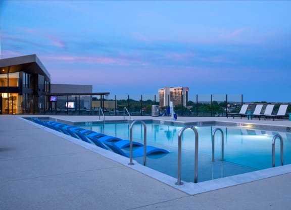 Pool at Trove Apartments, Arlington, Virginia