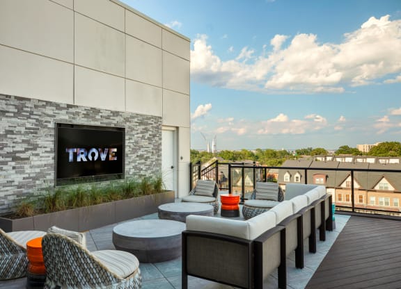Rooftop at Trove Apartments, Virginia, 22204