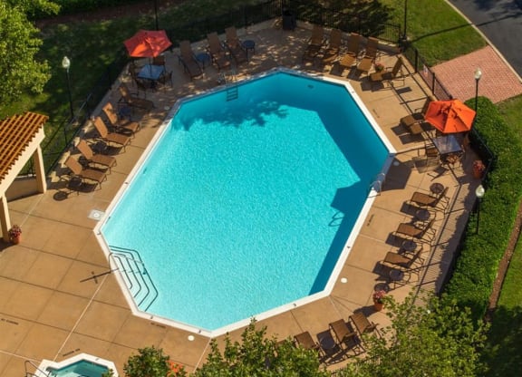 Pool at Cascade at Landmark, Alexandria, Virginia