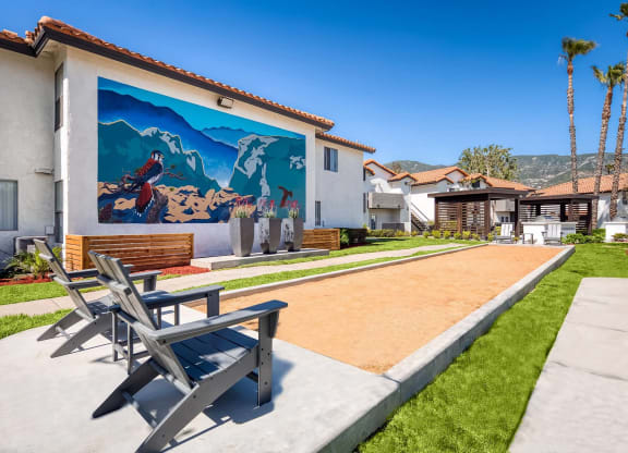 Outdoor Patio at Sixteen60 Apartment Homes, California, 92407