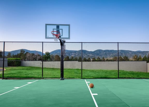 Basketball Court at Sixteen60 Apartment Homes, San Bernardino, CA