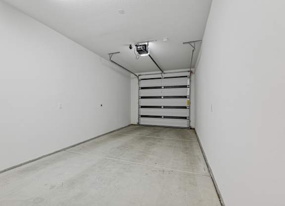 Private garage attached to The Park 2-bedroom apartment home
