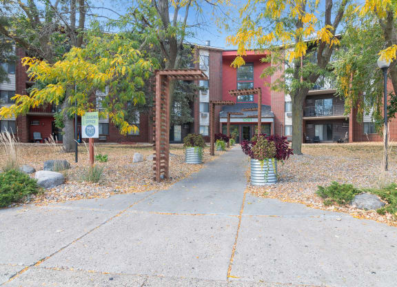 Exterior to entrance at Twelve 501 Apartments