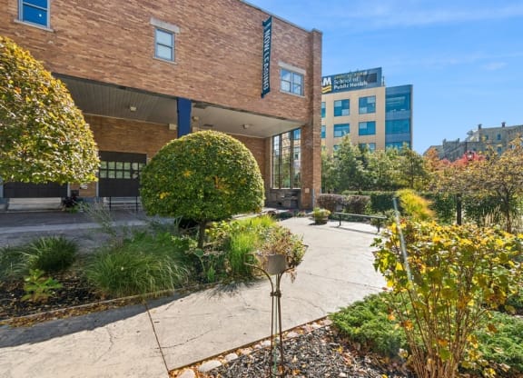 brick apartment building