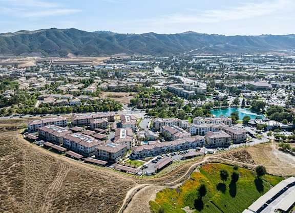 A bird's eye view of Arrive Temecula