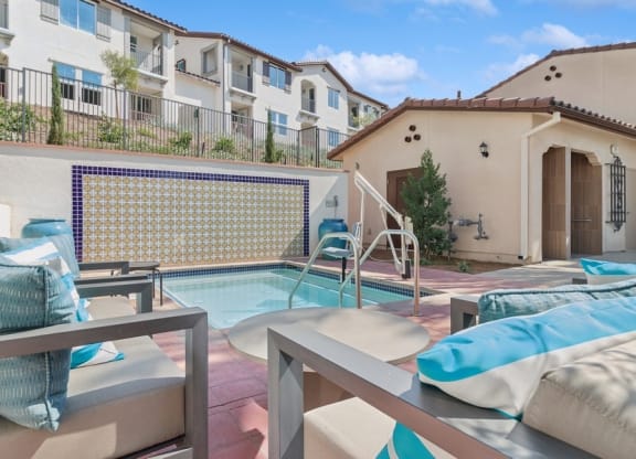 hot tub at Arrive Temecula