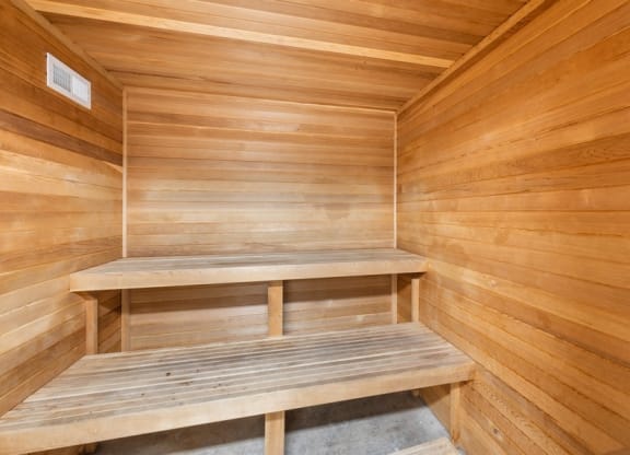 sauna room at Murrayhill park, oregon