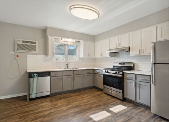 Kitchen interior at The Clarendon