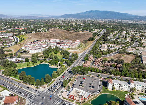 A bird's eye view of Arrive Temecula