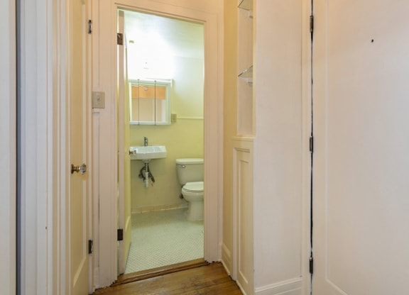 Bathroom at The Windham Apartments, Seattle, WA, 98121