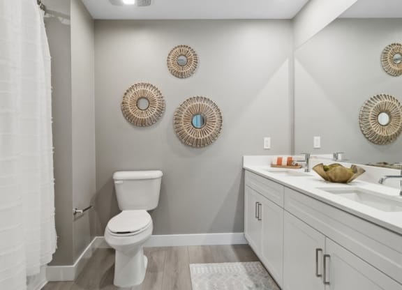 Full bathroom interior at Arrive Temecula