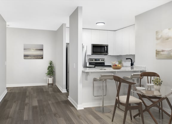 Kitchen at West77, Chicago, Illinois