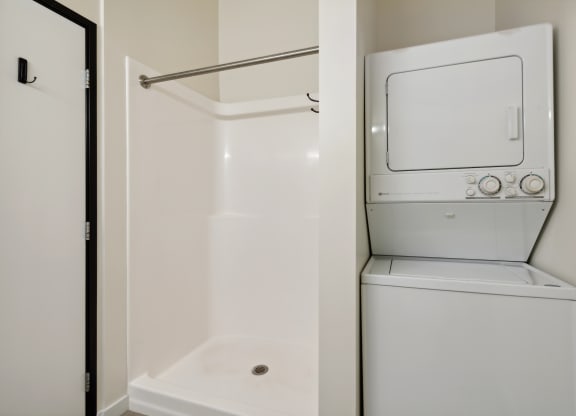 a washer and dryer in every apartmentat Gaar Scott Historic Lofts, Minnesota