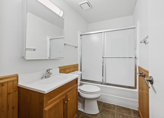 Bathroom at River Oaks, North Aurora, IL