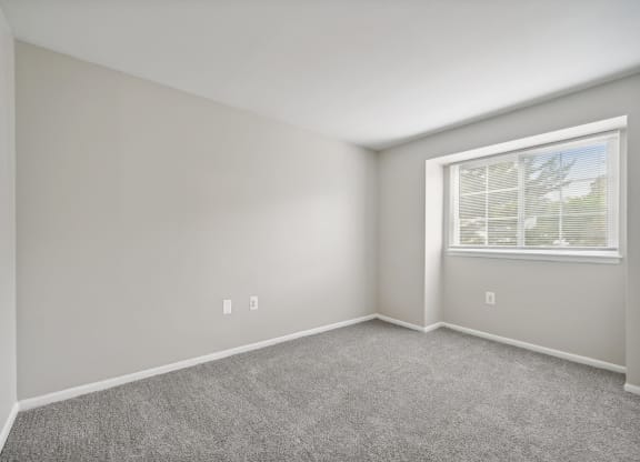 an empty room with carpet and a window  at ReNew Odenton