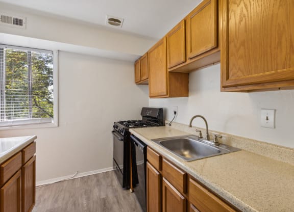 Kitchen at Briarwood Apartments, Dumfries