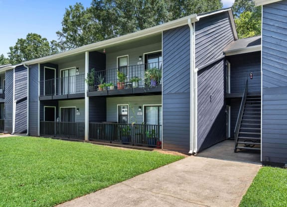our apartments in a city have balconies at Alcovy Terrace, Covington, 30014