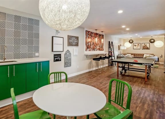 Dining Area at Dwell Apartment Homes, Riverside, CA
