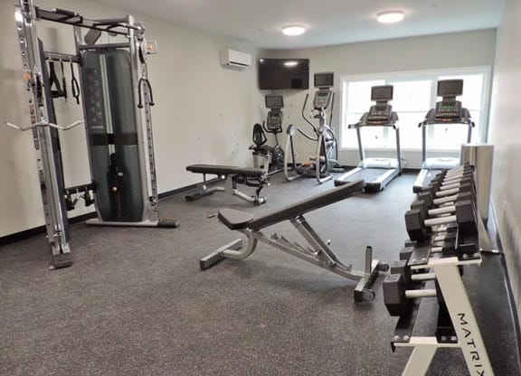 Fitness Center at Lofts at 335, Stratford, Connecticut