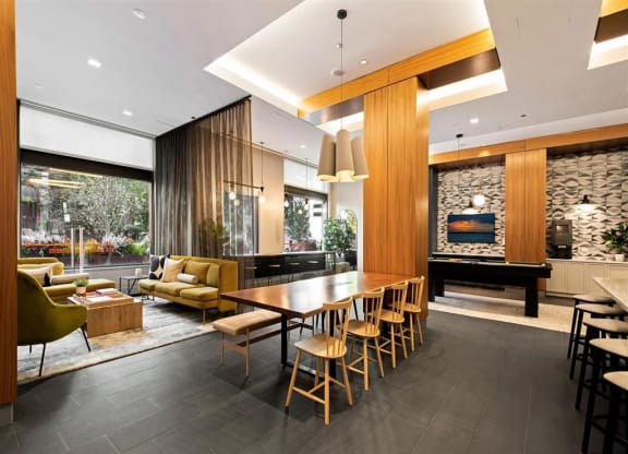 Interior design at West77, Chicago, Illinois