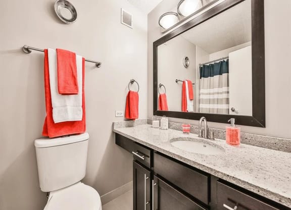Bathroom area at West77, Chicago, 60654