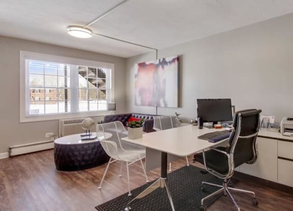 Office area at The Hinsdale, Hinsdale, IL