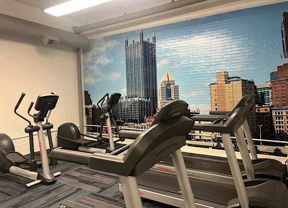 Onsite gym interior