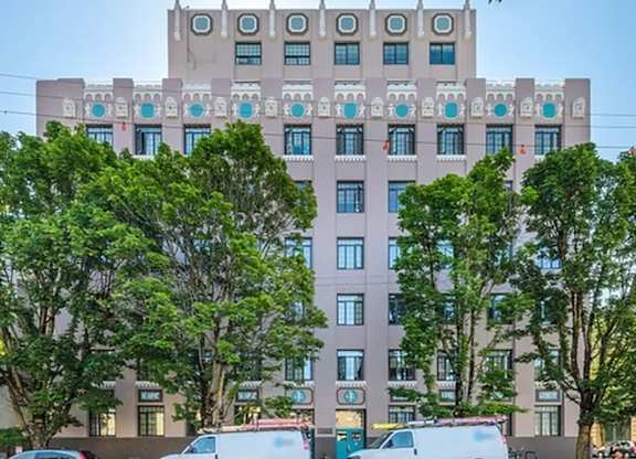 Exterior view of The Lafayette building at The Lafayette, Portland, OR, 97205