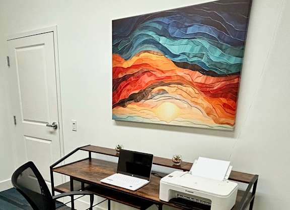 Business center at Residences at South High