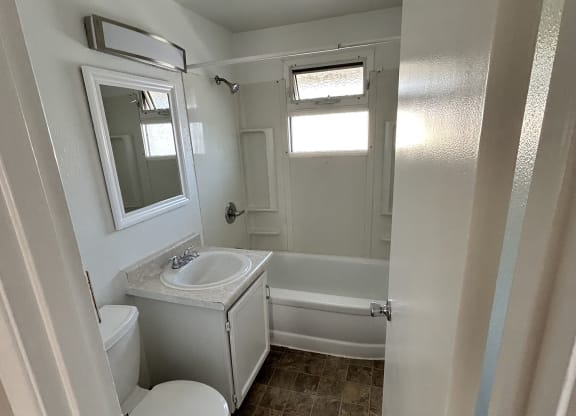 Bathroom at Romig Court, Anchorage, AK