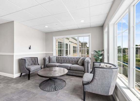Sitting room with  at Lofts at 335, Stratford