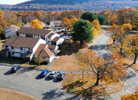 Arial view of Canal Place