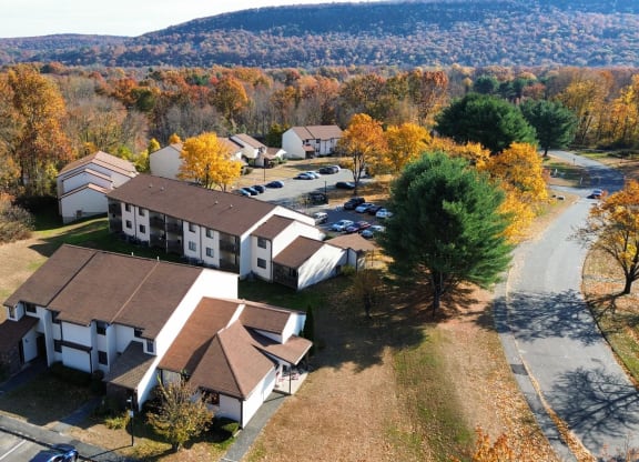 Arial view of Canal Place
