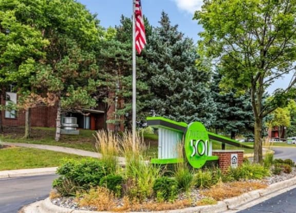 street at Twelve 501 Apartment Homes, Burnsville