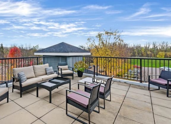Roof top at Zen Chaska, Minnesota