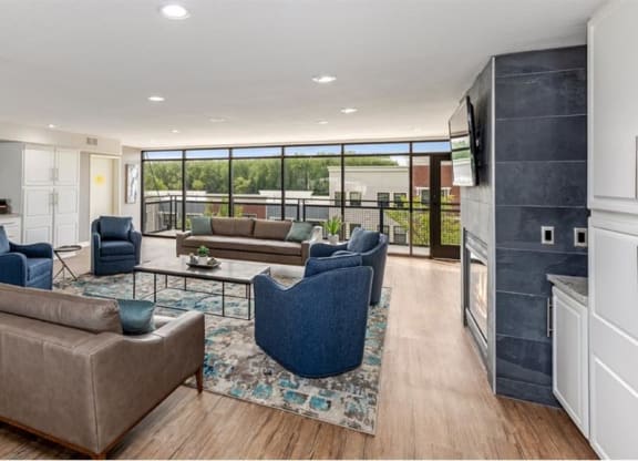 Living room decor at Zen Chaska, Chaska, 55318