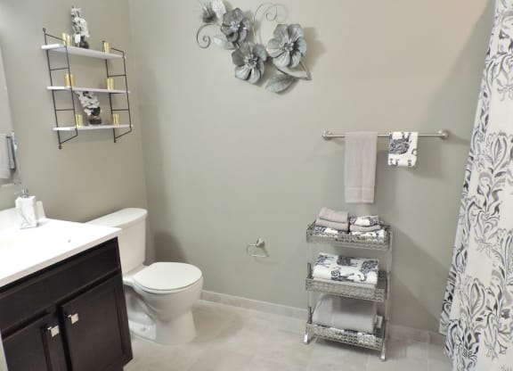 Model Bathroom at Lofts at 335, Stratford, 06615