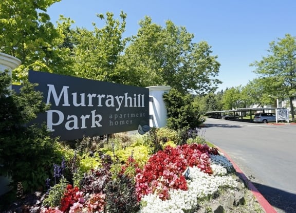Monument Sign at Murrayhill Park, Beaverton, OR 97008