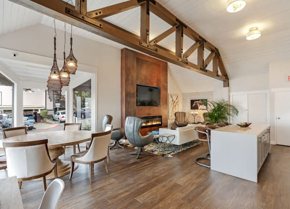 Fireplace in Oceanaire at OceanAire Apartment Homes, Pacifica, CA, 94044