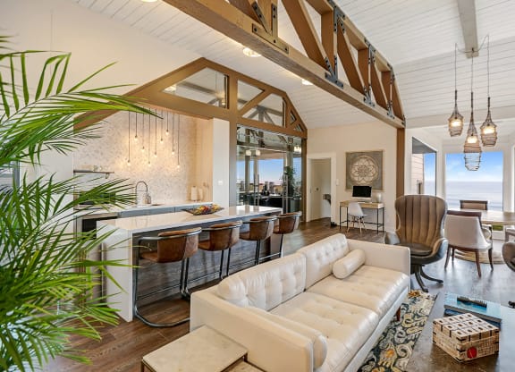 Oceanaire interior at OceanAire Apartment Homes, Pacifica, California