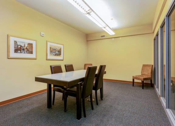 Conference Area at Blue Ribbon Lofts, Milwaukee, Wisconsin