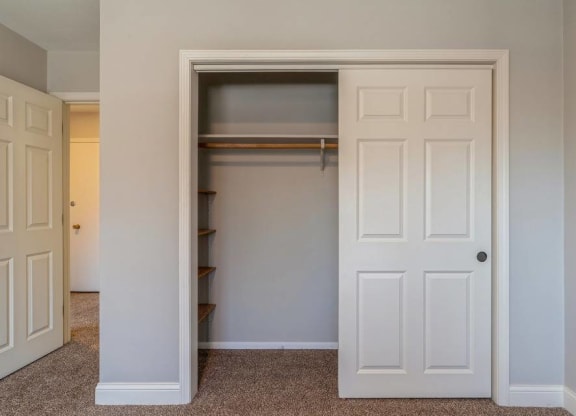Closet View at Cove at Linden Hills, Minnesota