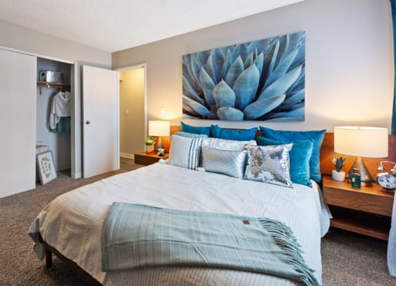Gorgeous Bedroom at ReNew at Neill Lake, Eden Prairie, MN