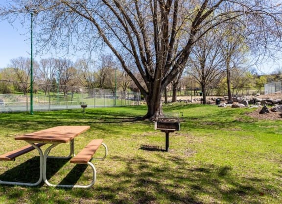 Picnic Area at ReNew at Neill Lake, Eden Prairie, MN, 55344